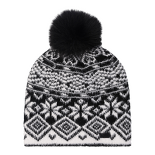 Load image into Gallery viewer, CMP Women’s Fleece Lined Knitted Beanie Hat (Nero)

