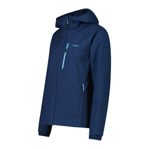 CMP Women's HighLoft Fleece Lined Waterproof Insulated Jacket (Blue Ink)