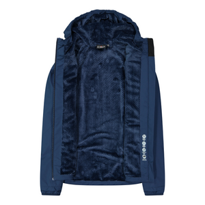 CMP Women's HighLoft Fleece Lined Waterproof Insulated Jacket (Blue Ink)