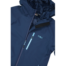 Load image into Gallery viewer, CMP Women&#39;s HighLoft Fleece Lined Waterproof Insulated Jacket (Blue Ink)
