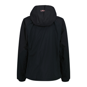 CMP Women's HighLoft Fleece Lined Waterproof Insulated Jacket (Nero/Anthracite)