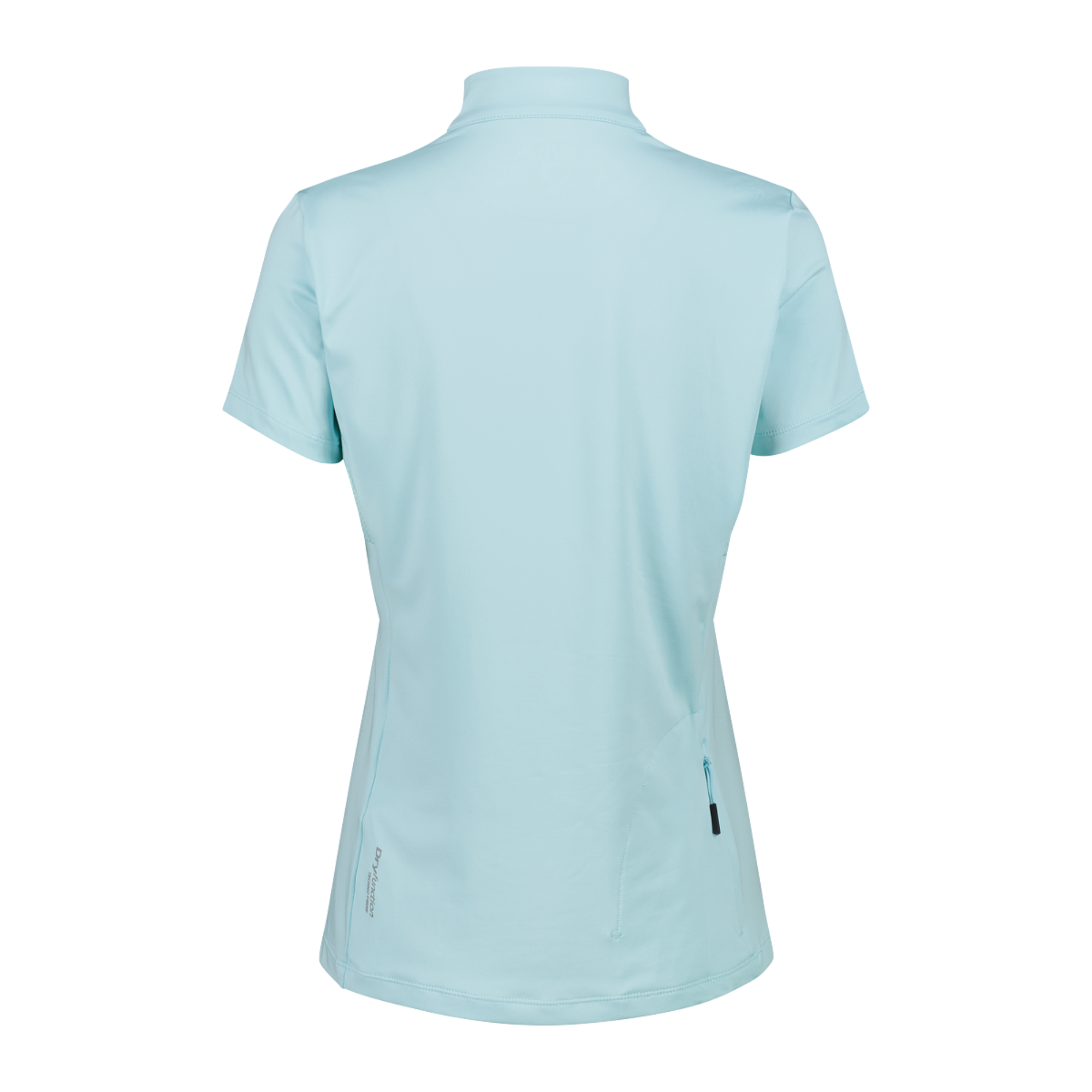 CMP Women's Half Zip Short Sleeve Technical Bike Tee Opale E412 35N6696