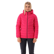 Load image into Gallery viewer, CMP Women&#39;s 3M Thinsulate Hooded Insulated Jacket (Red Carminio)
