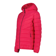 Load image into Gallery viewer, CMP Women&#39;s 3M Thinsulate Hooded Insulated Jacket (Red Carminio)
