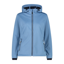 Load image into Gallery viewer, CMP Women&#39;s Hooded Softshell Jacket (Niagara)
