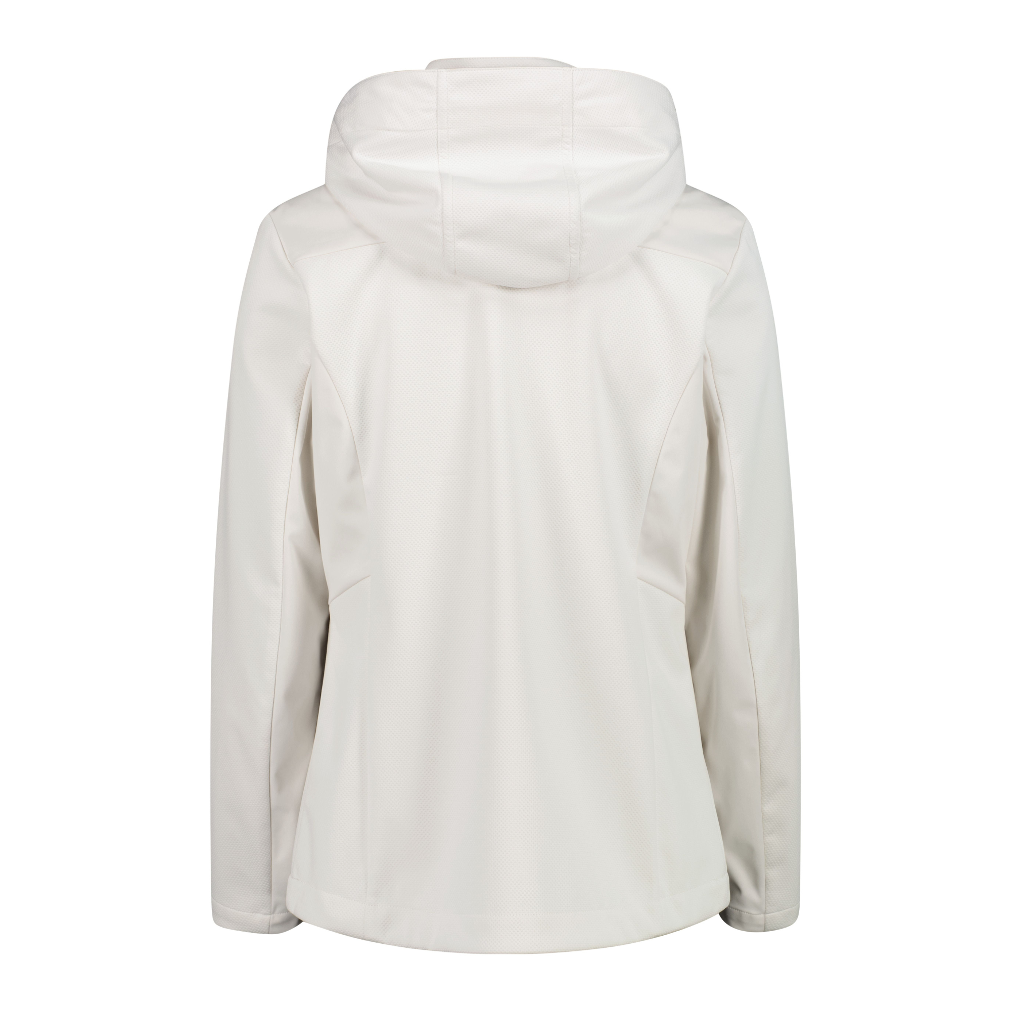 CMP Women's Hooded Softshell Jacket (Offwhite)