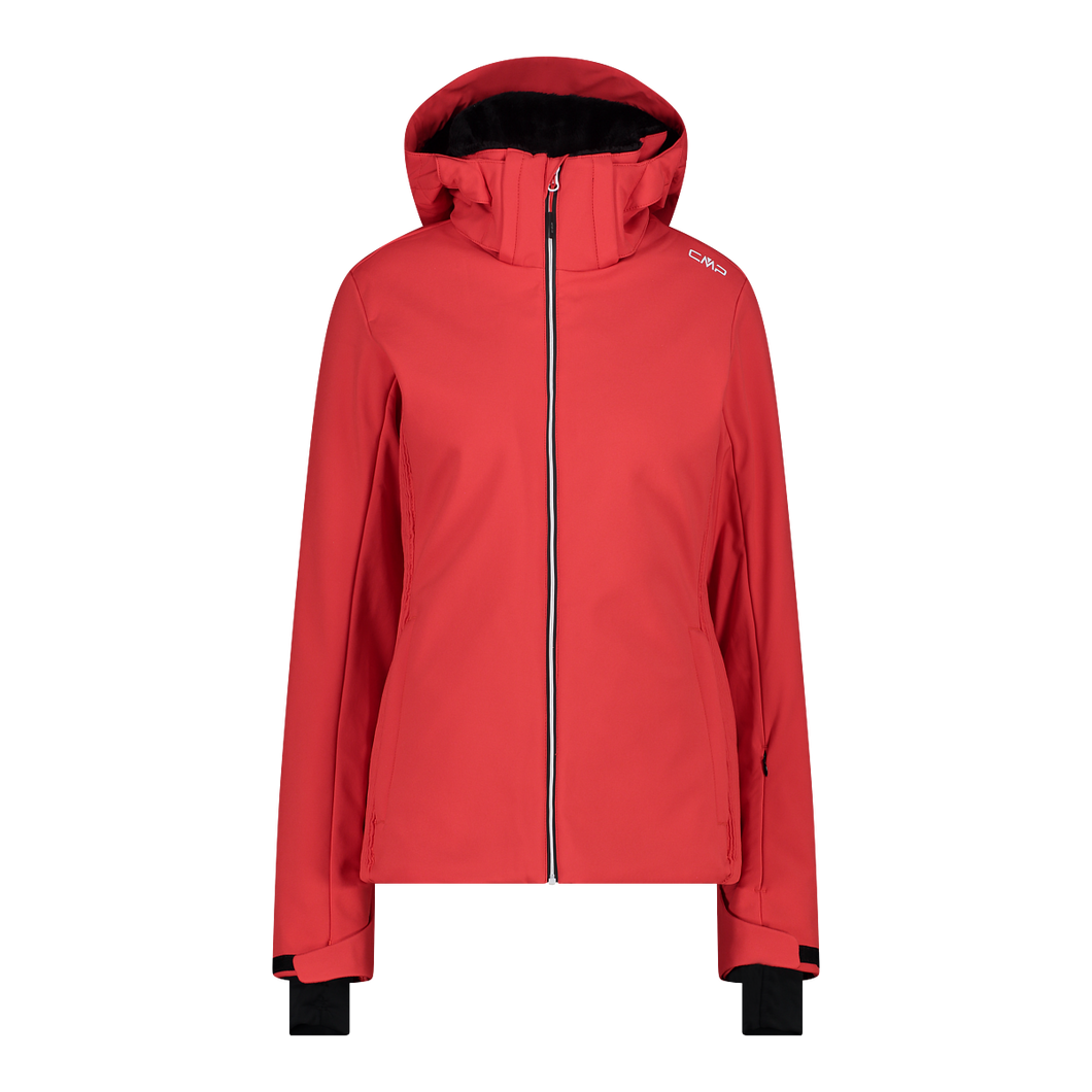 CMP Women s Hooded Waterproof Insulated Softshell Ski Jacket Corallo