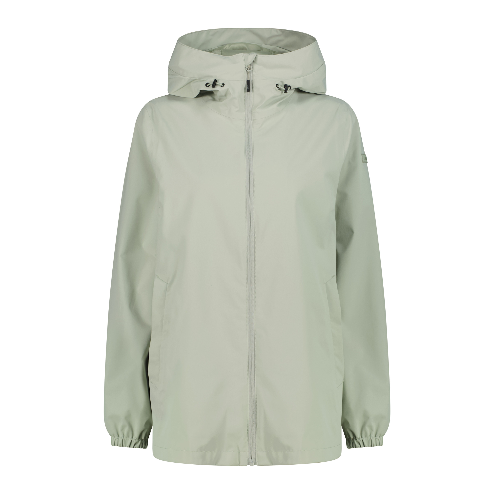 CMP Women's Hooded Waterproof Jacket (Pistachio)