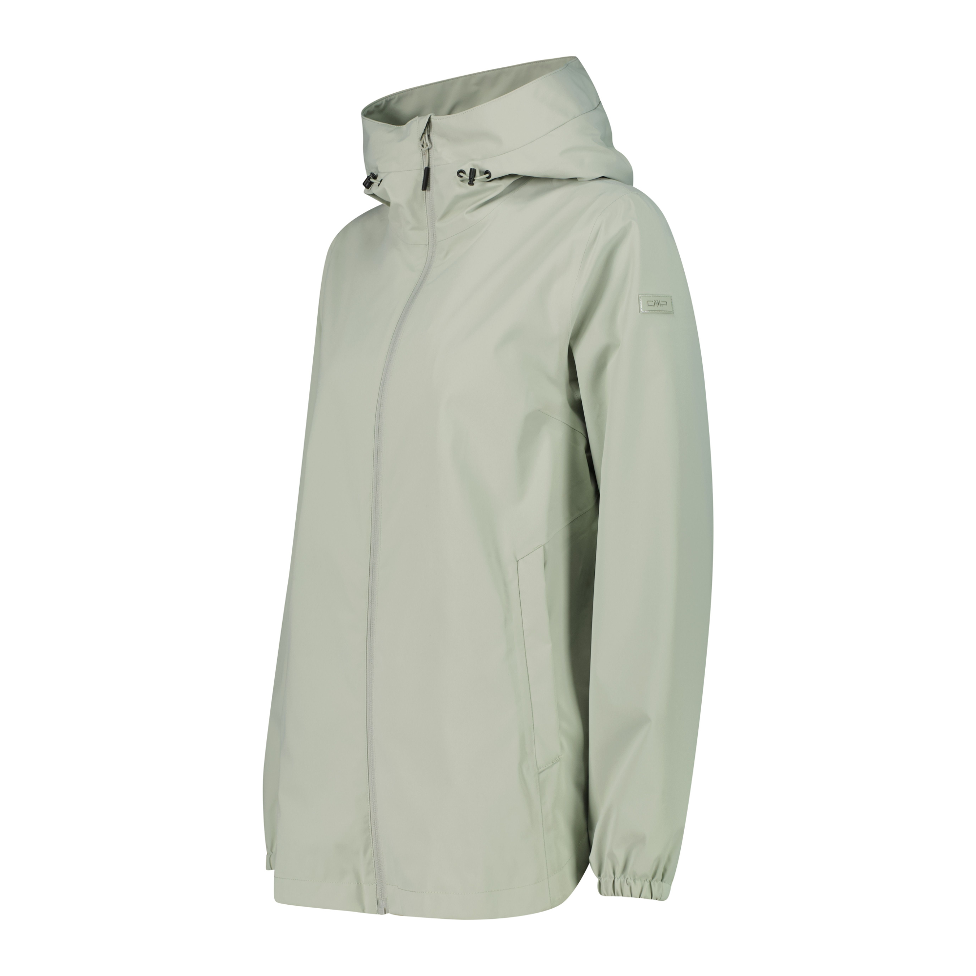 CMP Women's Hooded Waterproof Jacket (Pistachio)