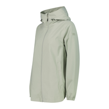 Load image into Gallery viewer, CMP Women's Hooded Waterproof Jacket (Pistachio)
