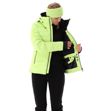 Load image into Gallery viewer, CMP Women&#39;s Hooded Waterproof Ski Jacket (Apple)
