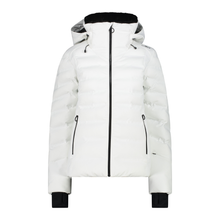 Load image into Gallery viewer, CMP Women&#39;s Hooded Waterproof Ski Jacket (Bianco)
