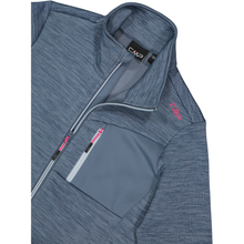 Load image into Gallery viewer, CMP Women's Jacquard Full Zip Fleece (Space Mel)
