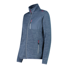 Load image into Gallery viewer, CMP Women's Jacquard Full Zip Fleece (Space Mel)
