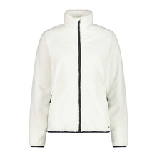 Load image into Gallery viewer, CMP Women&#39;s Jacquard Hiloft Full Zip Fleece (Plaster)
