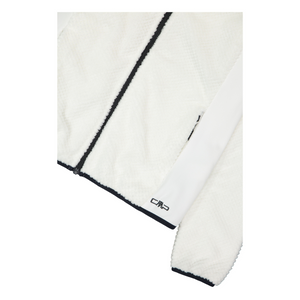 CMP Women's Jacquard Hiloft Full Zip Fleece (Plaster)