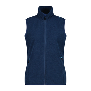 CMP Women's Jacquard Knit Tech Vest (Blue Ink/Lighter)