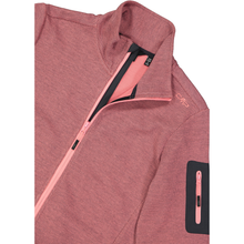 Load image into Gallery viewer, CMP Women's Knit Tech Full Zip Fleece (Coral/Anthracite)
