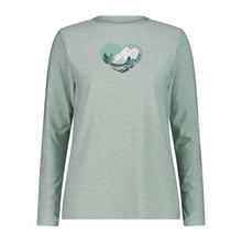 Load image into Gallery viewer, CMP Women&#39;s Long Sleeve Tech Top (Jade Mel)
