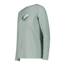 Load image into Gallery viewer, CMP Women&#39;s Long Sleeve Tech Top (Jade Mel)
