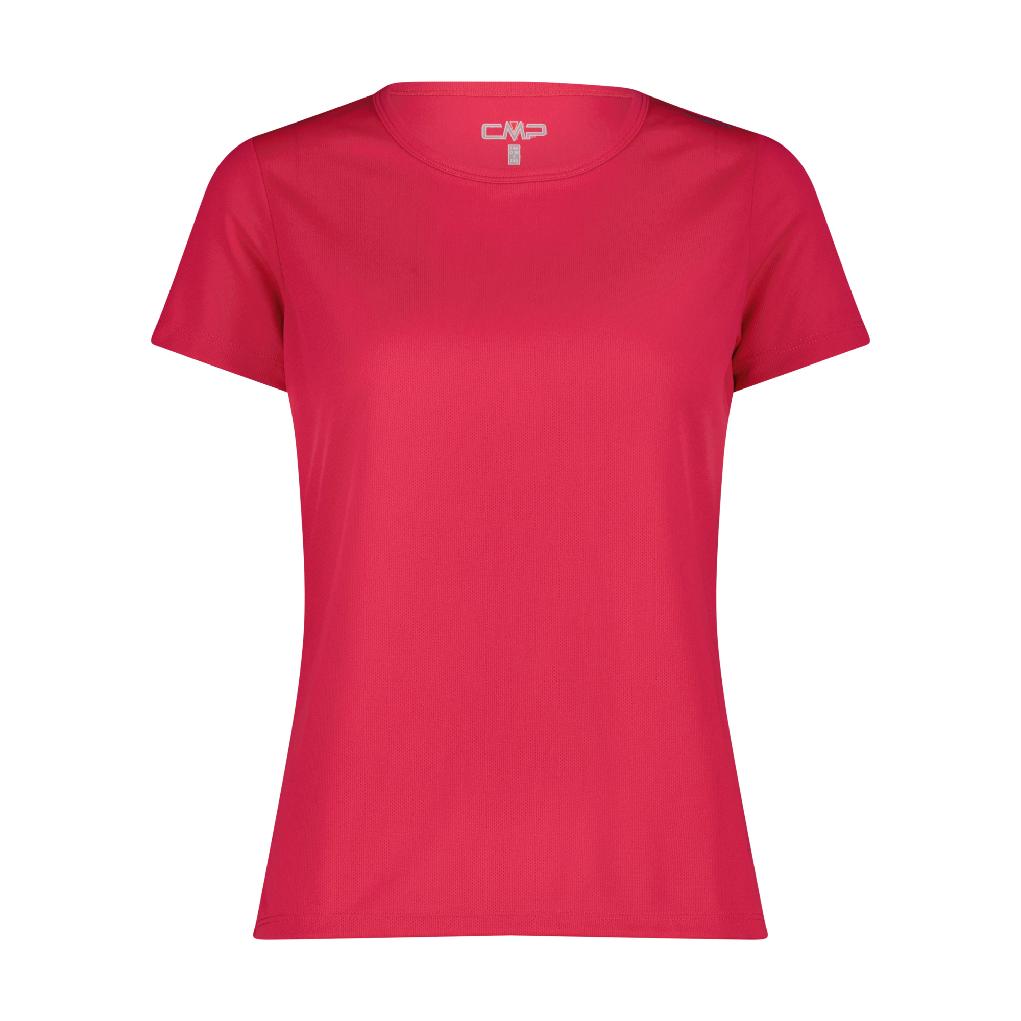 CMP Women's Piqué Short Sleeve Technical Tee (Magenta)