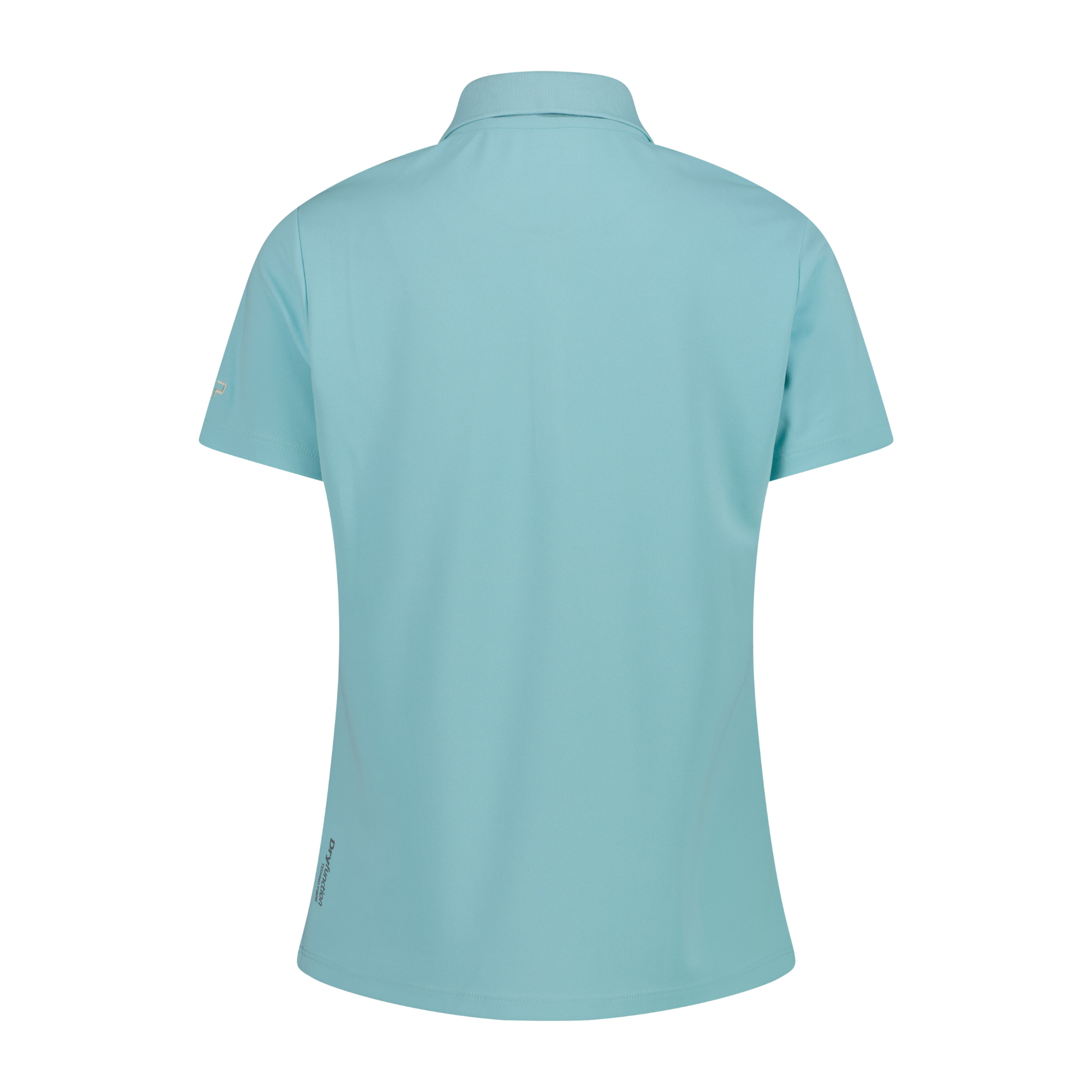 CMP Women's Piquet Short Sleeve Technical Polo Shirt (Lagoon)