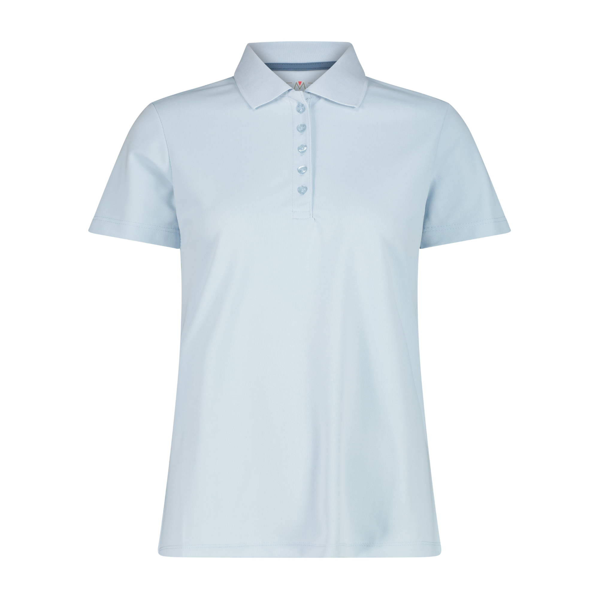 CMP Women's Piquet Short Sleeve Technical Polo Shirt (Sky Blue)