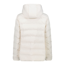Load image into Gallery viewer, CMP Women&#39;s Puffy Hooded Insulated Jacket (Bianco Gesso)

