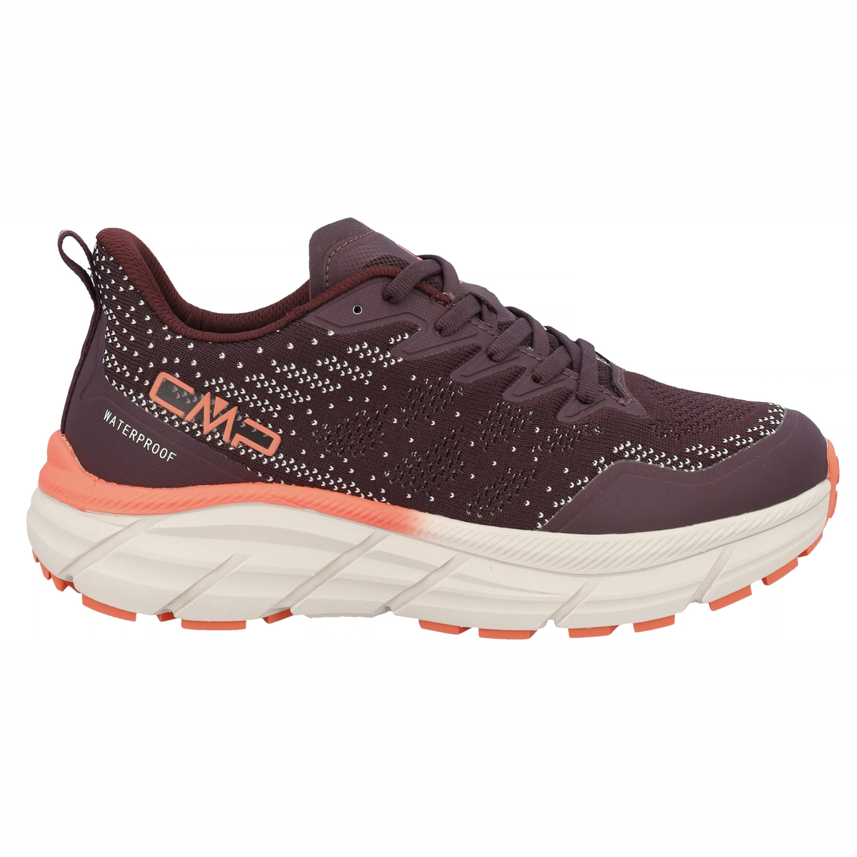 CMP Women's Rahmsy Vegan Waterproof Multifunctional Trail Shoes Blackberry Marigold 26CZ 3Q69856