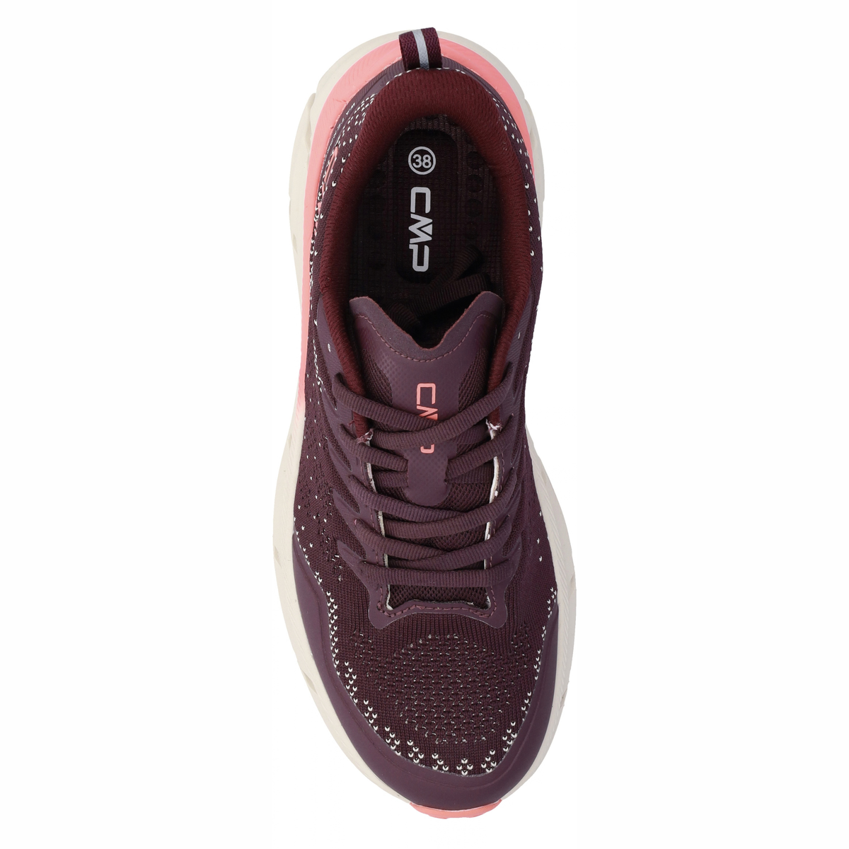 CMP Women's Rahmsy Vegan Waterproof Multifunctional Trail Shoes Blackberry Marigold 26CZ 3Q69856