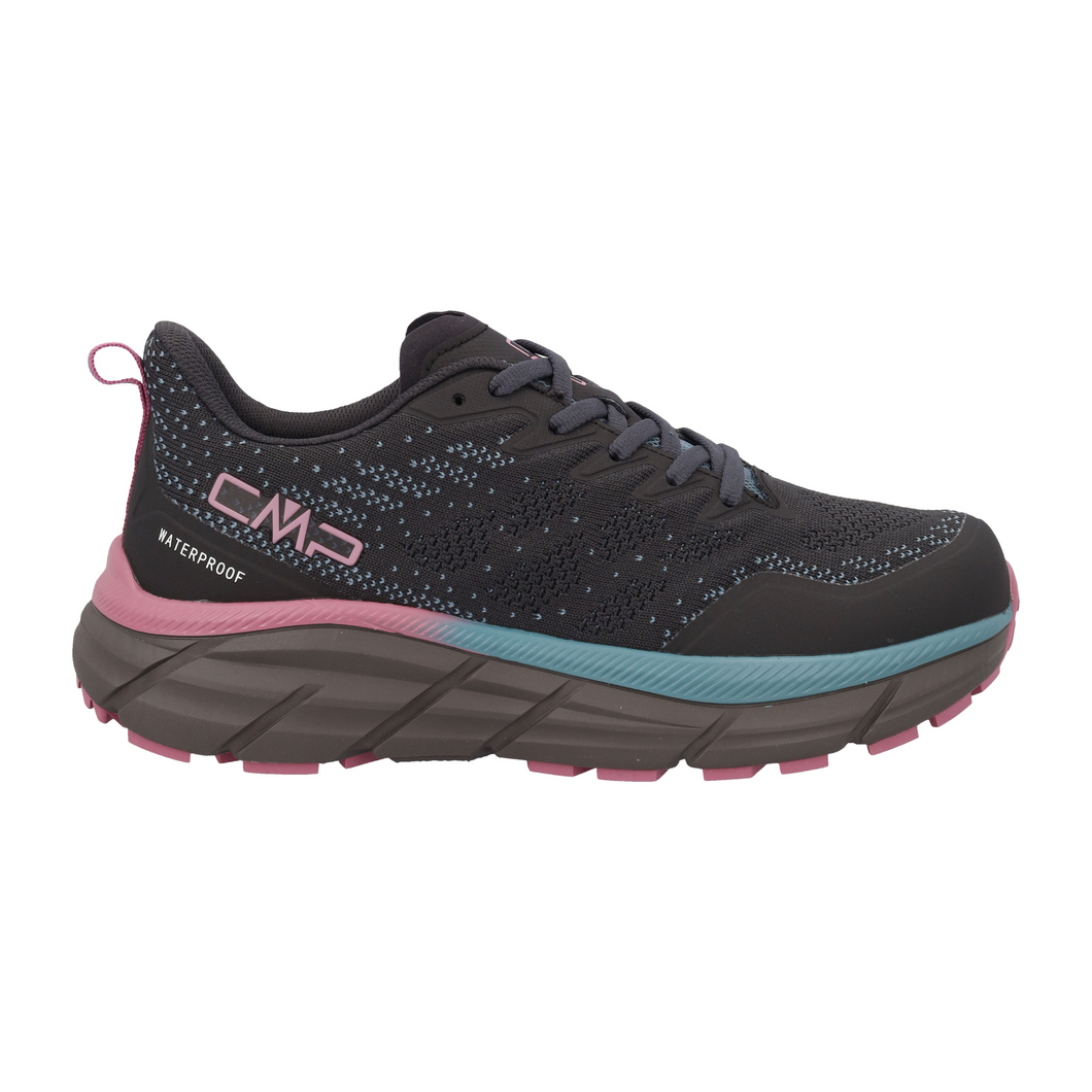 CMP Women's Rahmsy Vegan Waterproof Trail Shoes Shoes (Piombo/Peony)