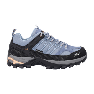 CMP Women's Rigel Low Trekking Waterproof Trail Shoes (Storm/Sunrise)