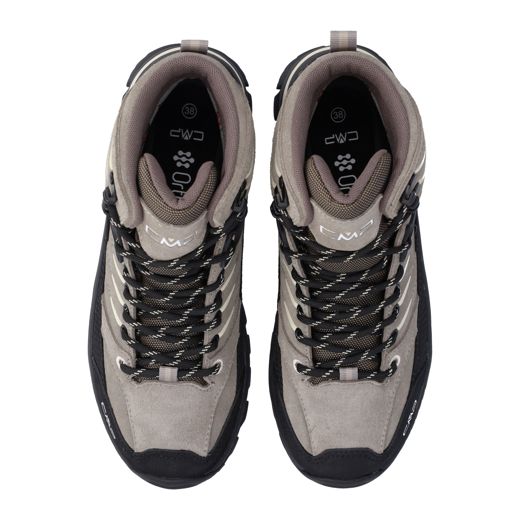 CMP Women's Rigel Trekking 2.0 Waterproof Mid Trail Boots (Deserto/Cream)