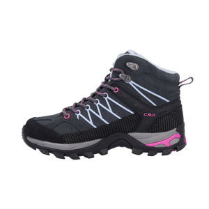 CMP Women's Rigel Waterproof Mid Trail Boots (Titanio-Skyway)