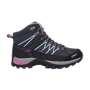 CMP Women's Rigel Waterproof Mid Trail Boots (Titanio-Skyway)