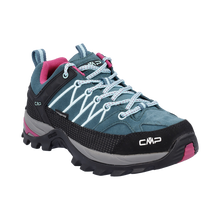 Load image into Gallery viewer, CMP Women&#39;s Rigel Waterproof Trail Shoes (Deep Lake-Acqua)
