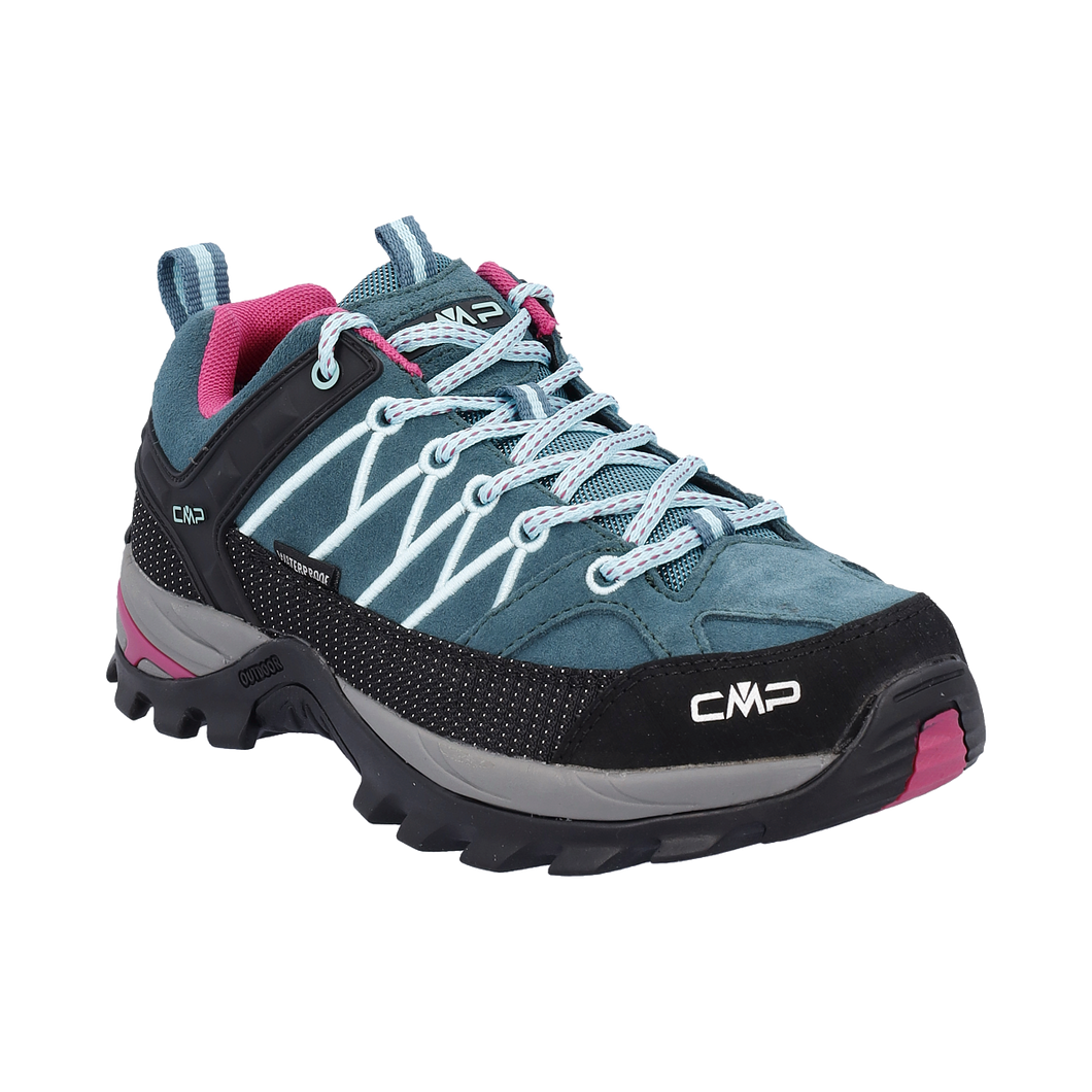 CMP Women's Rigel Waterproof Trail Shoes (Deep Lake-Acqua)