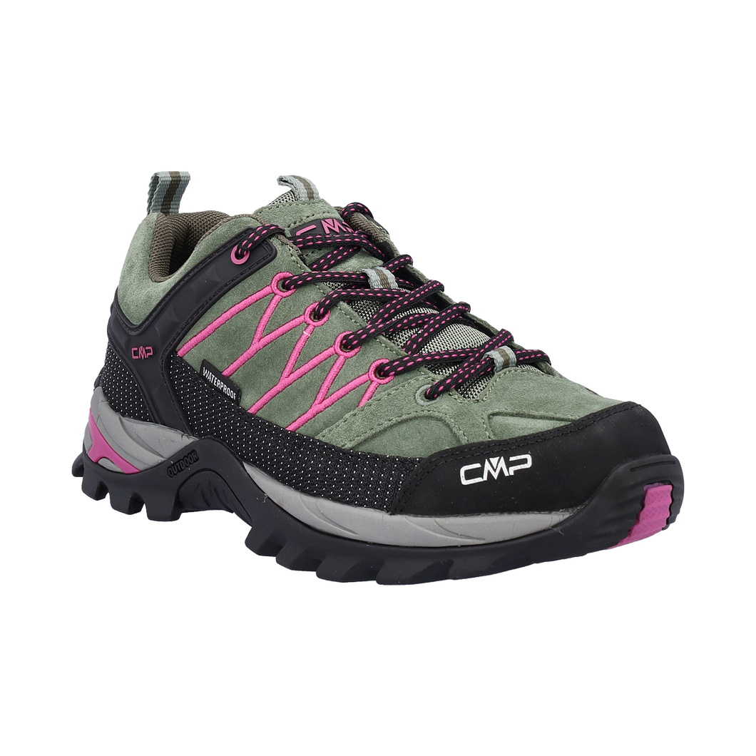 CMP Women's Rigel Waterproof Trail Shoes (Mineral-Festival)