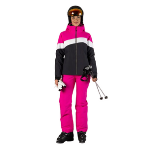 CMP Women's Twill Hooded Waterproof Insulated Ski Jacket (Anthracite)