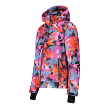 Load image into Gallery viewer, CMP Women&#39;s Twill Hooded Waterproof Insulated Ski Jacket (Multicolour)
