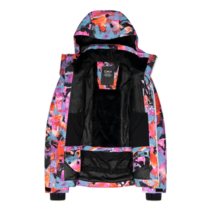 CMP Women's Twill Hooded Waterproof Insulated Ski Jacket (Multicolour)