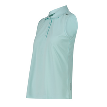 Load image into Gallery viewer, CMP Women&#39;s Sleeveless Polo Shirt (Opale)
