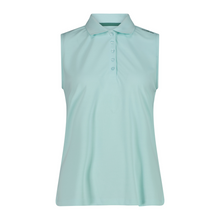 Load image into Gallery viewer, CMP Women&#39;s Sleeveless Polo Shirt (Opale)
