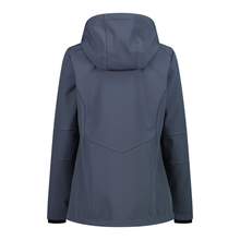 Load image into Gallery viewer, CMP Women&#39;s Comfort Fit Softshell Jacket (Titanio/Carminio)
