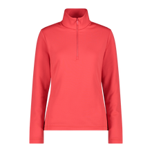 Load image into Gallery viewer, CMP Women&#39;s Stretch-Performance Quarter Zip Fleece (Corallo)
