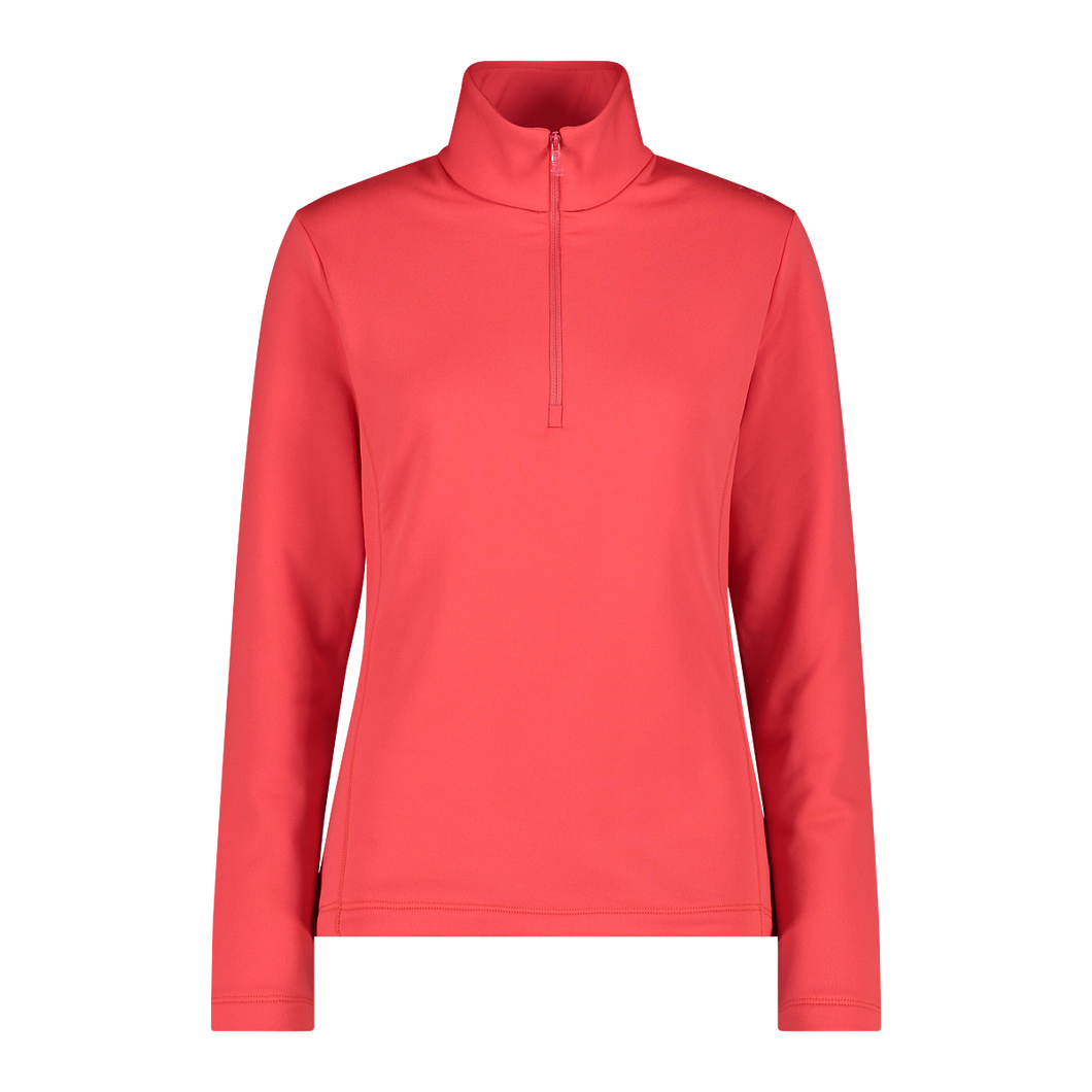 CMP Women's Stretch-Performance Quarter Zip Fleece (Corallo)