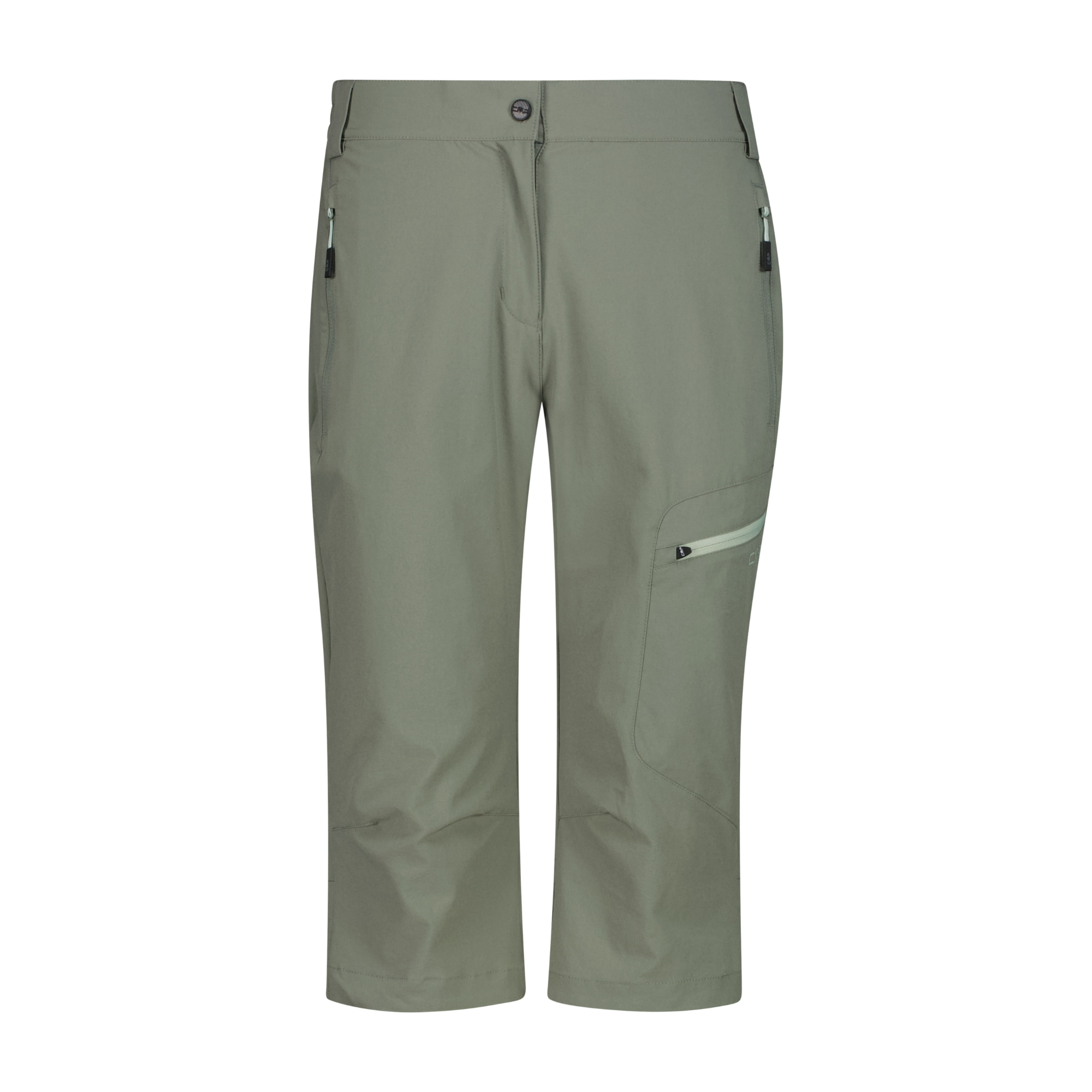 CMP Women's Stretch Nylon Capri Trousers (Avocado)