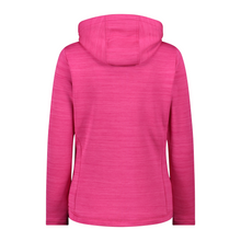 Load image into Gallery viewer, CMP Women&#39;s Stretch Performance Full Zip Hooded Fleece (Festival)
