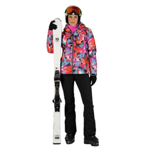 Load image into Gallery viewer, CMP Women&#39;s Twill Hooded Waterproof Insulated Ski Jacket (Multicolour)
