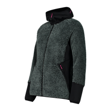 Load image into Gallery viewer, CMP Women&#39;s Unlimitech Hooded Full Zip Fleece (Mineral)
